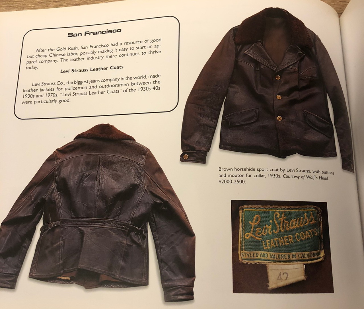 LVC 1940s Leather Jacket