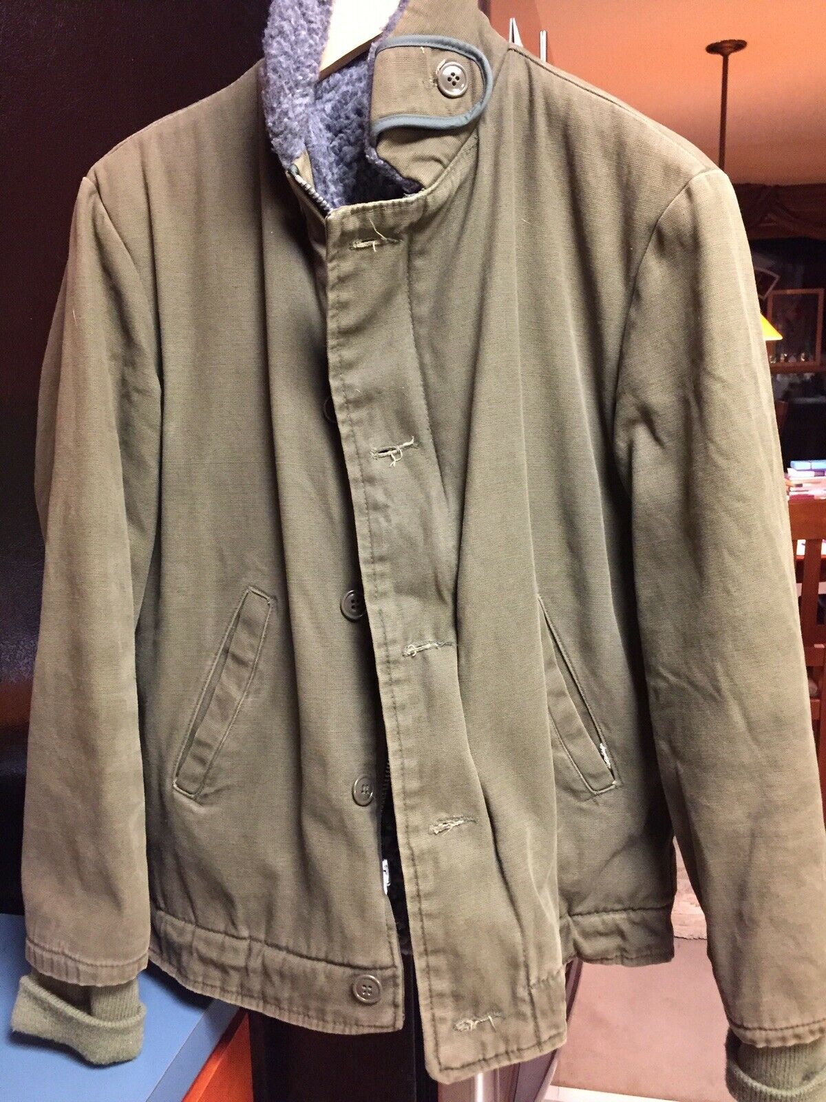 Usn 1950 N1-2 Civilian Deck Jacket: is this a repro? | The Fedora Lounge