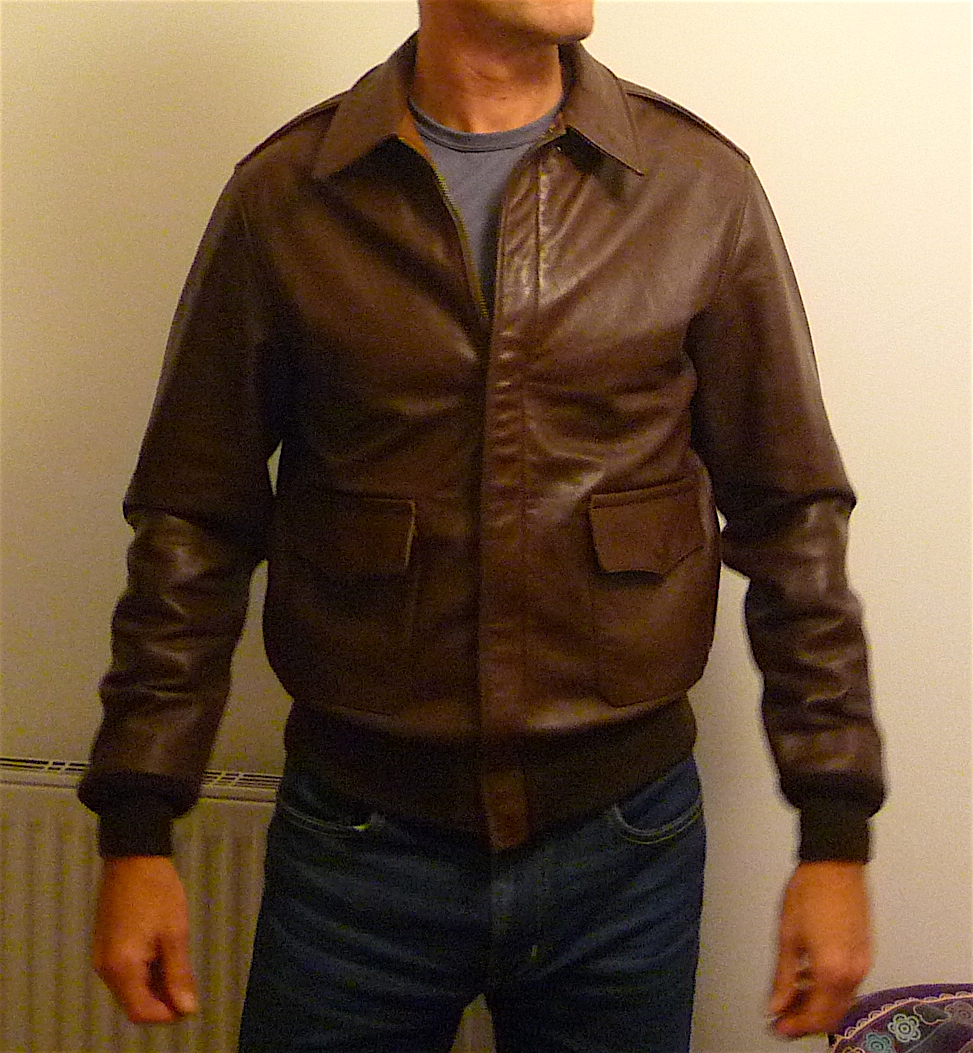 AVI Leather seal A-2 Jacket Review (pic heavy) | The Fedora Lounge
