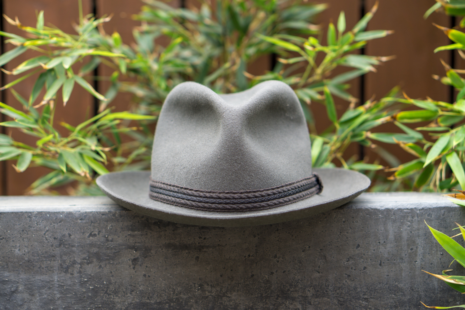 Selentino Silver fur felt in Grey - Size 7 1/2 | The Fedora Lounge