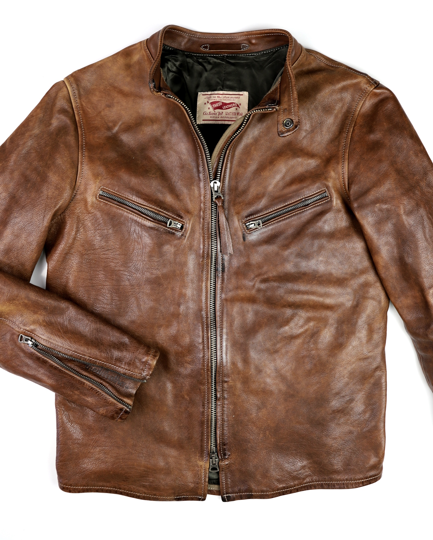 Thedi Cafe Racer Light Brown Toscano Buffalo front.jpg