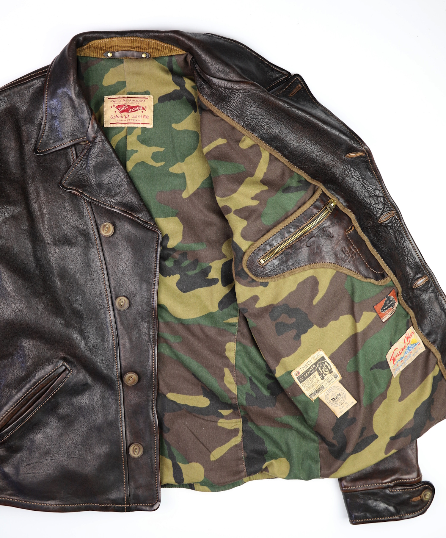 Thedi Hektor Chestnut Bruciato Horsehide XL3 cotton camo lining.jpg