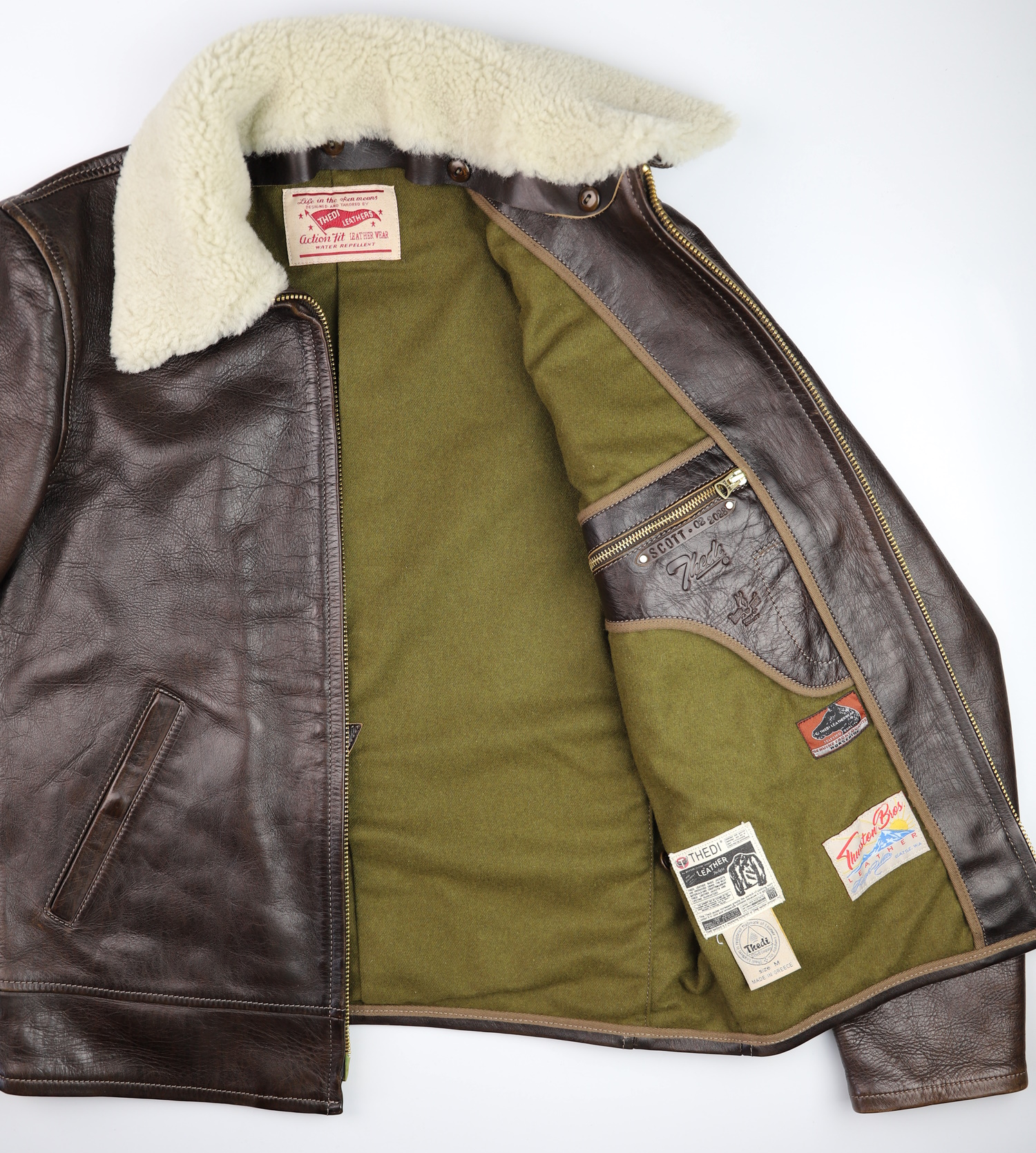 Thedi Idas Chestnut Bruciato Horsehide SM7 olive wool lining.jpg