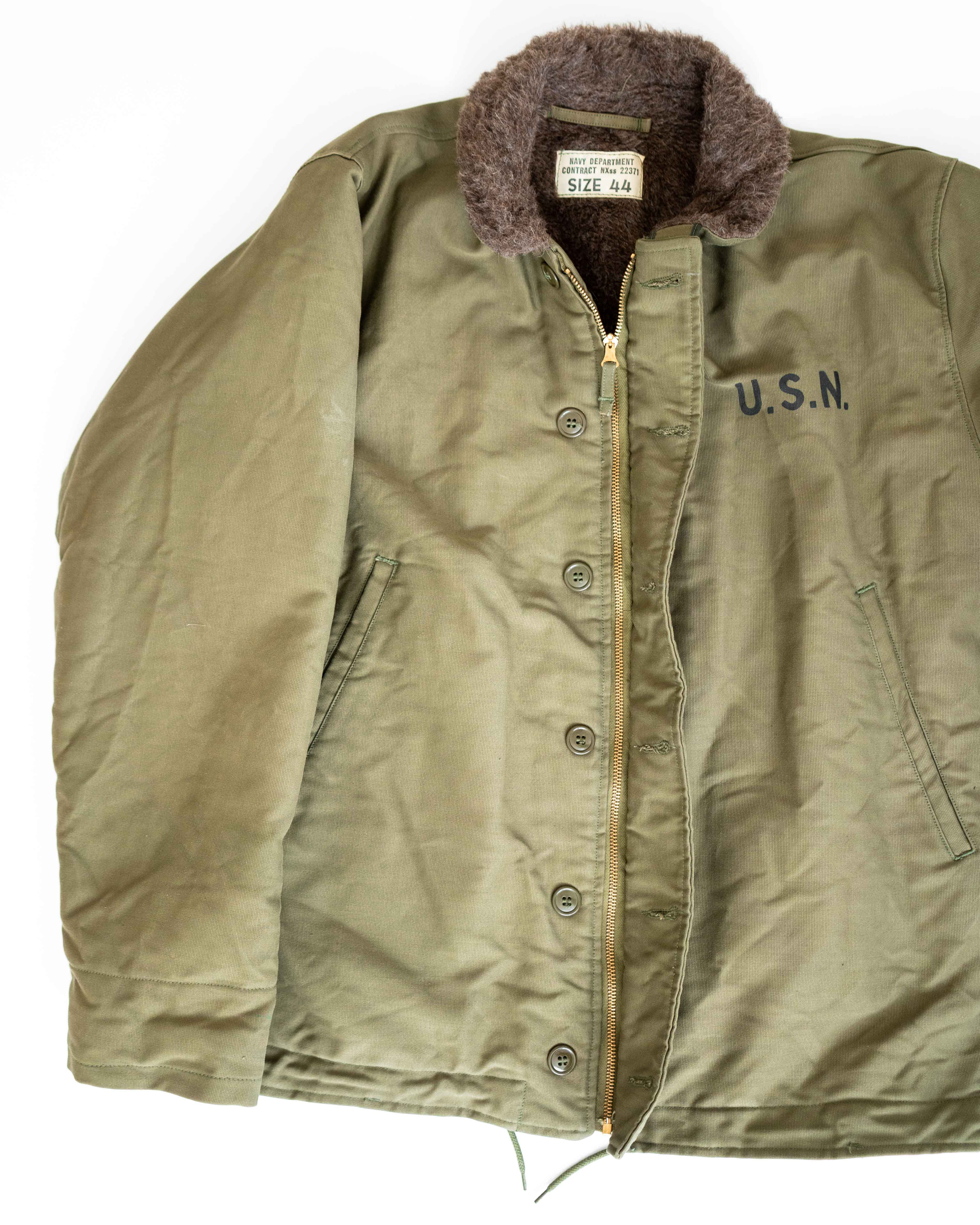 US Army N-1 Deck Jacket Deadstock condition | Size 44 | The Fedora
