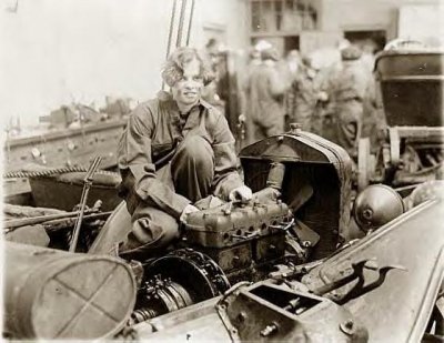 Wagner, Grace, Central High Auto Mechanics class_ Washington, DC 1927.JPG