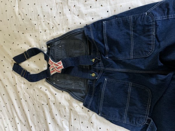 Pointer Brand, Jeans, Vintage Pointer Brand Low Back Bib Overalls 42 X 32