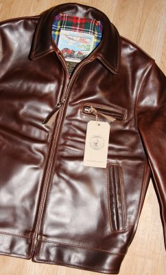 Aero Highwayman Brown CXL Steerhide front.JPG