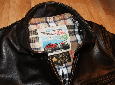 Aero Board Racer Dark Seal Vicenza Horsehide tag.jpg