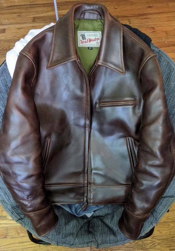 5star Horween 6oz(8.5lbs)Chromexcel jacket | The Fedora Lounge