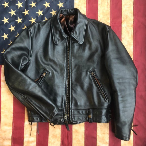FS: 42 AL'S LEATHER Straight Zip CHP Leather Jacket | The Fedora Lounge