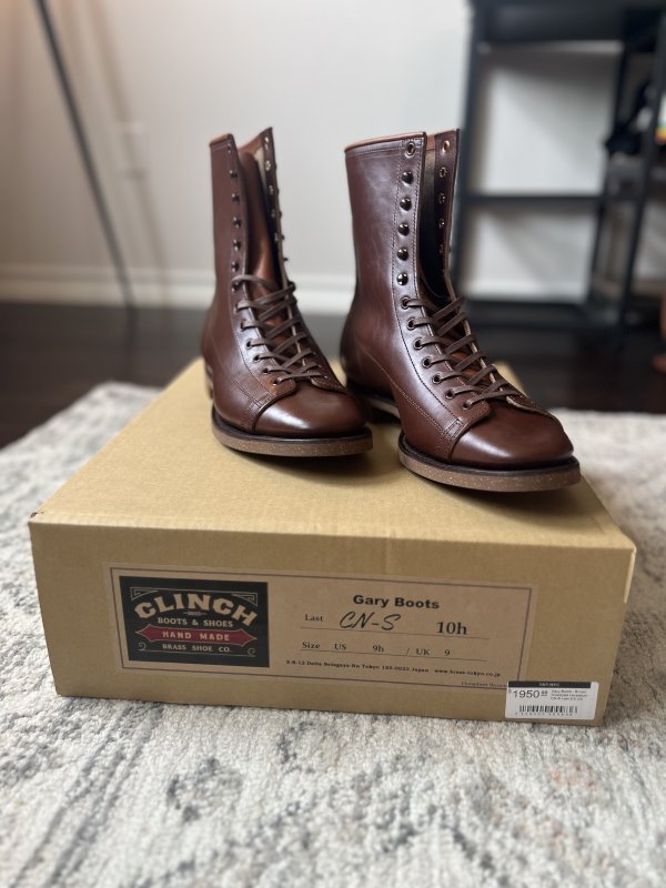 Clinch Boots - Gary Boots - 9.5 US | The Fedora Lounge