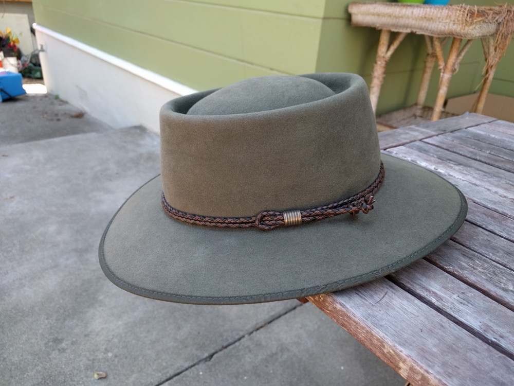 Akubra cattleman bluegrass green online